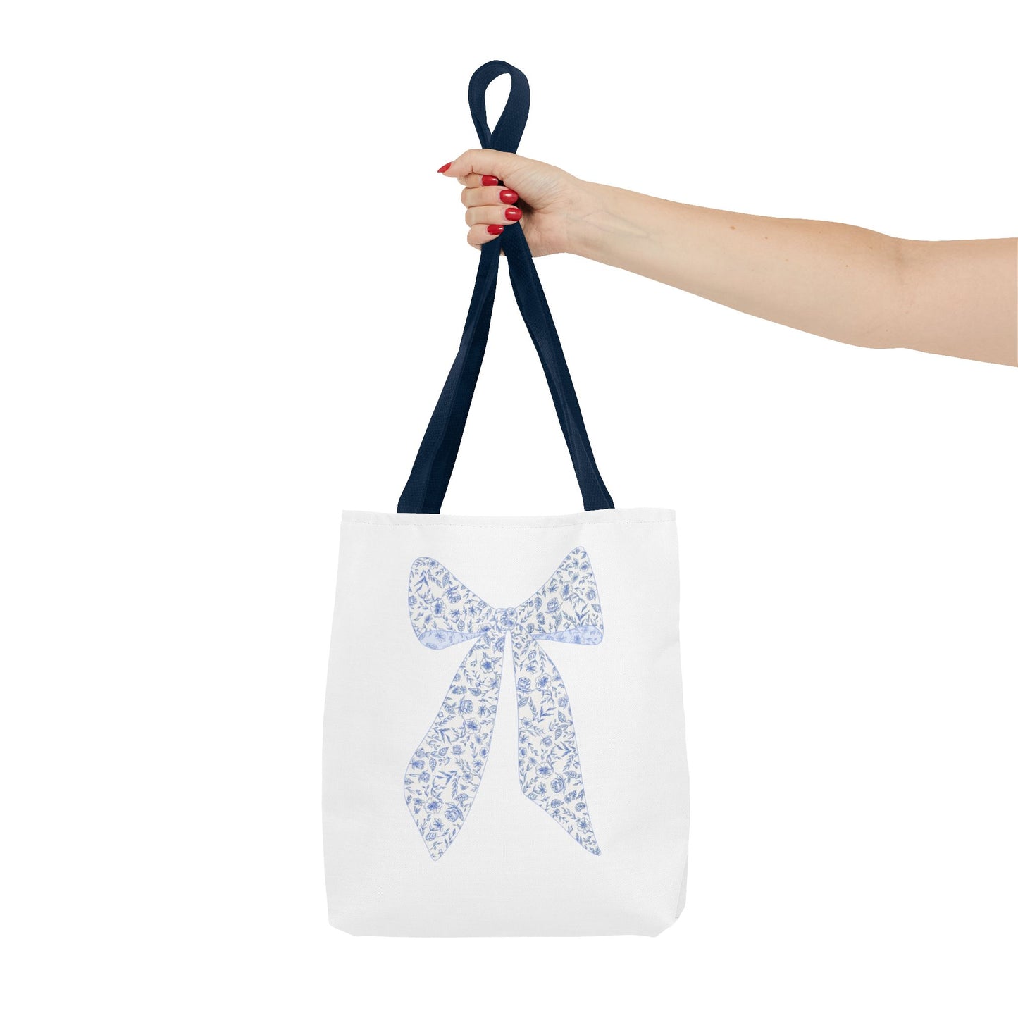 Chic Floral Bow Tote Bag - Stylish and Versatile Carry-All for Everyday Use