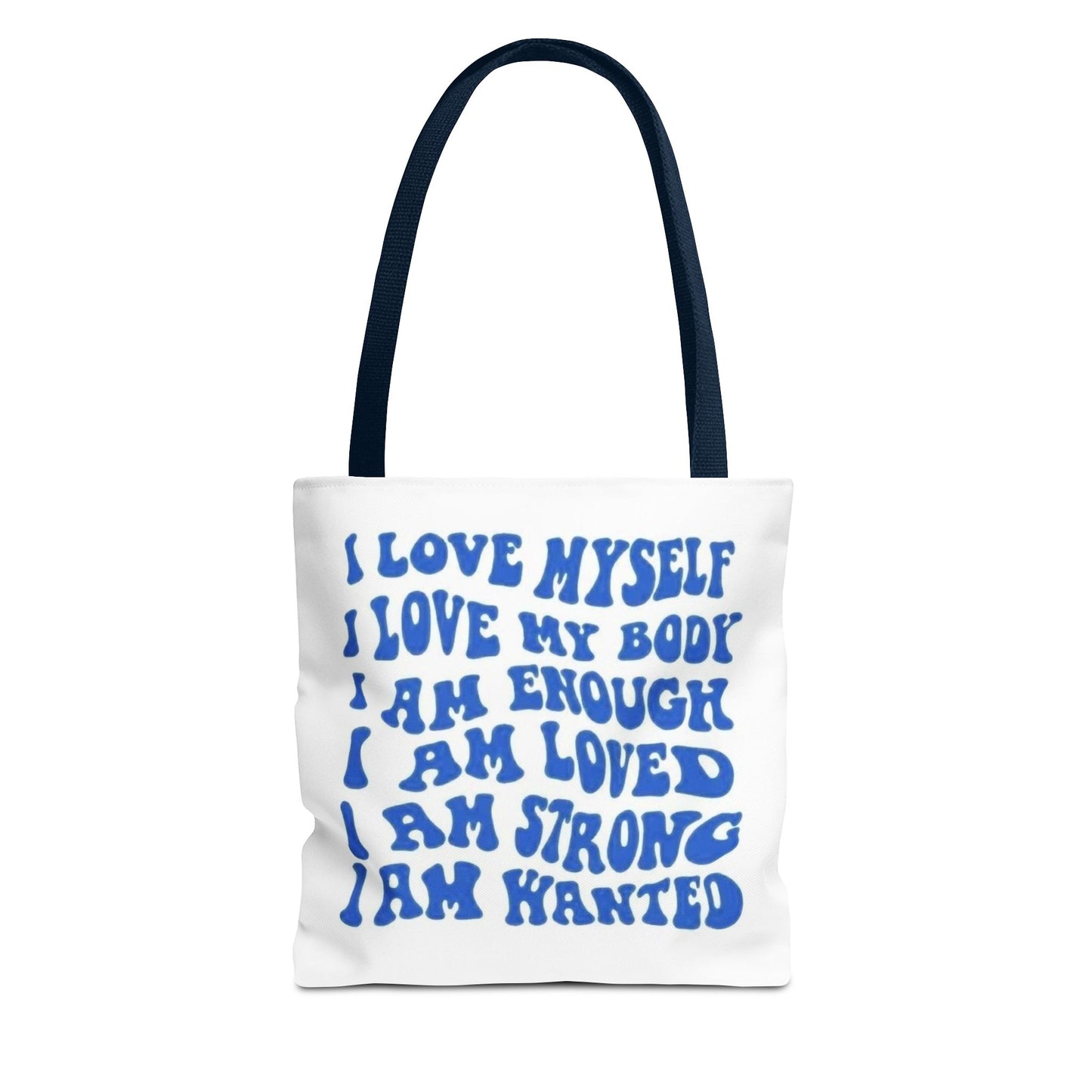 Empowering Tote Bag: Self-Love Affirmations | Canvas Carryall for Positive Vibes