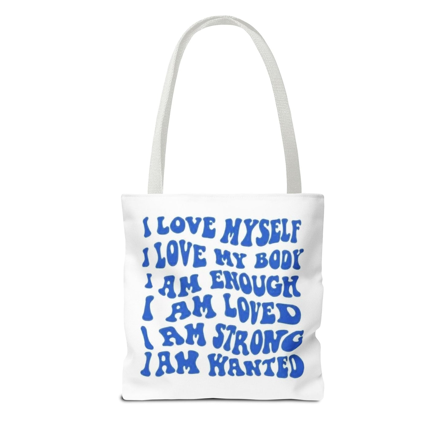 Empowering Tote Bag: Self-Love Affirmations | Canvas Carryall for Positive Vibes