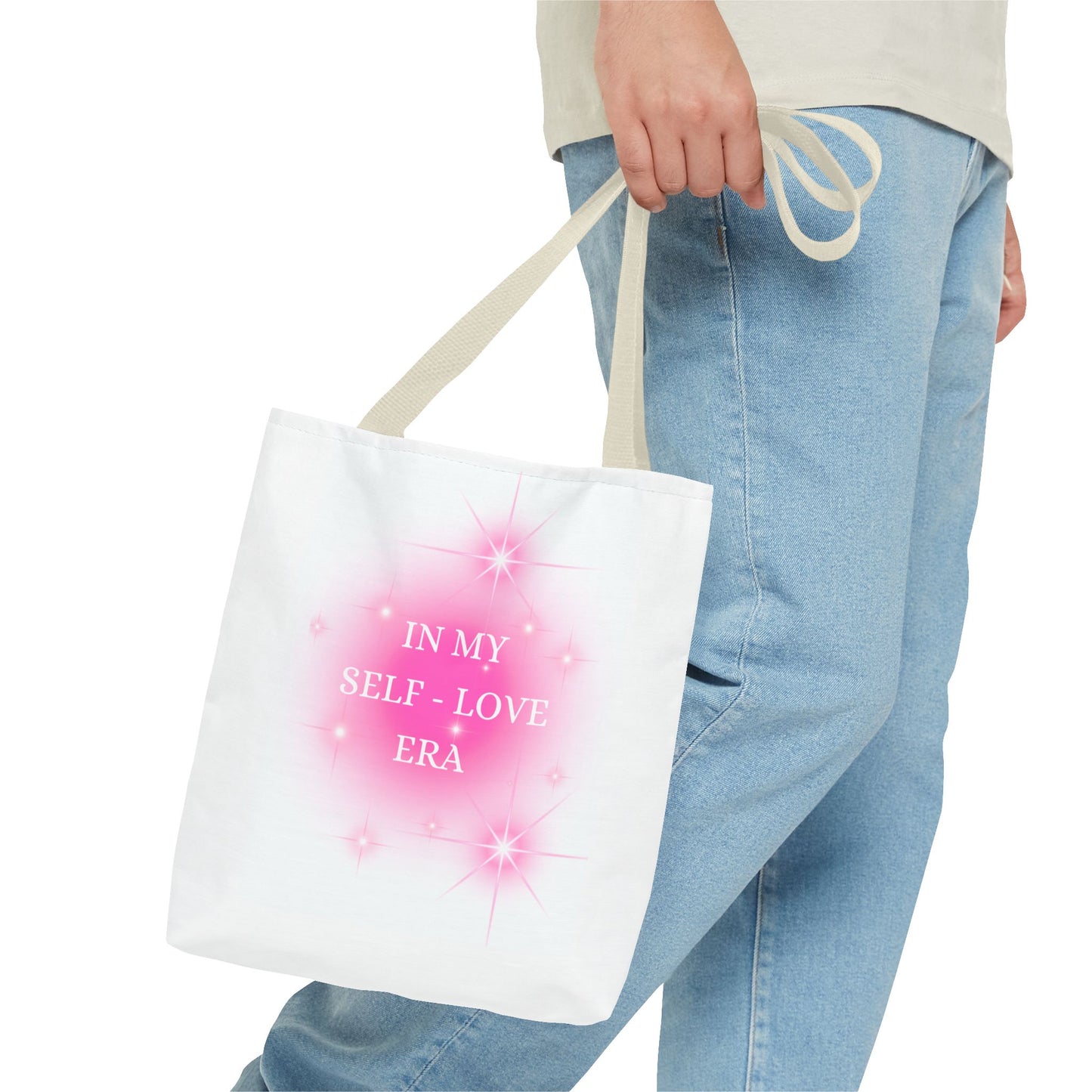Self-Love Tote Bag - Empowering Canvas Bag for Everyday Use