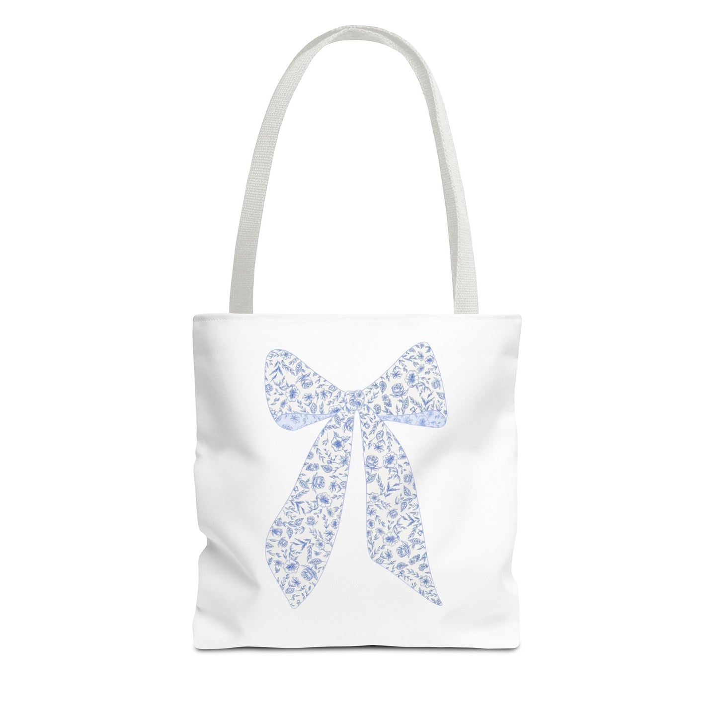 Chic Floral Bow Tote Bag - Stylish and Versatile Carry-All for Everyday Use