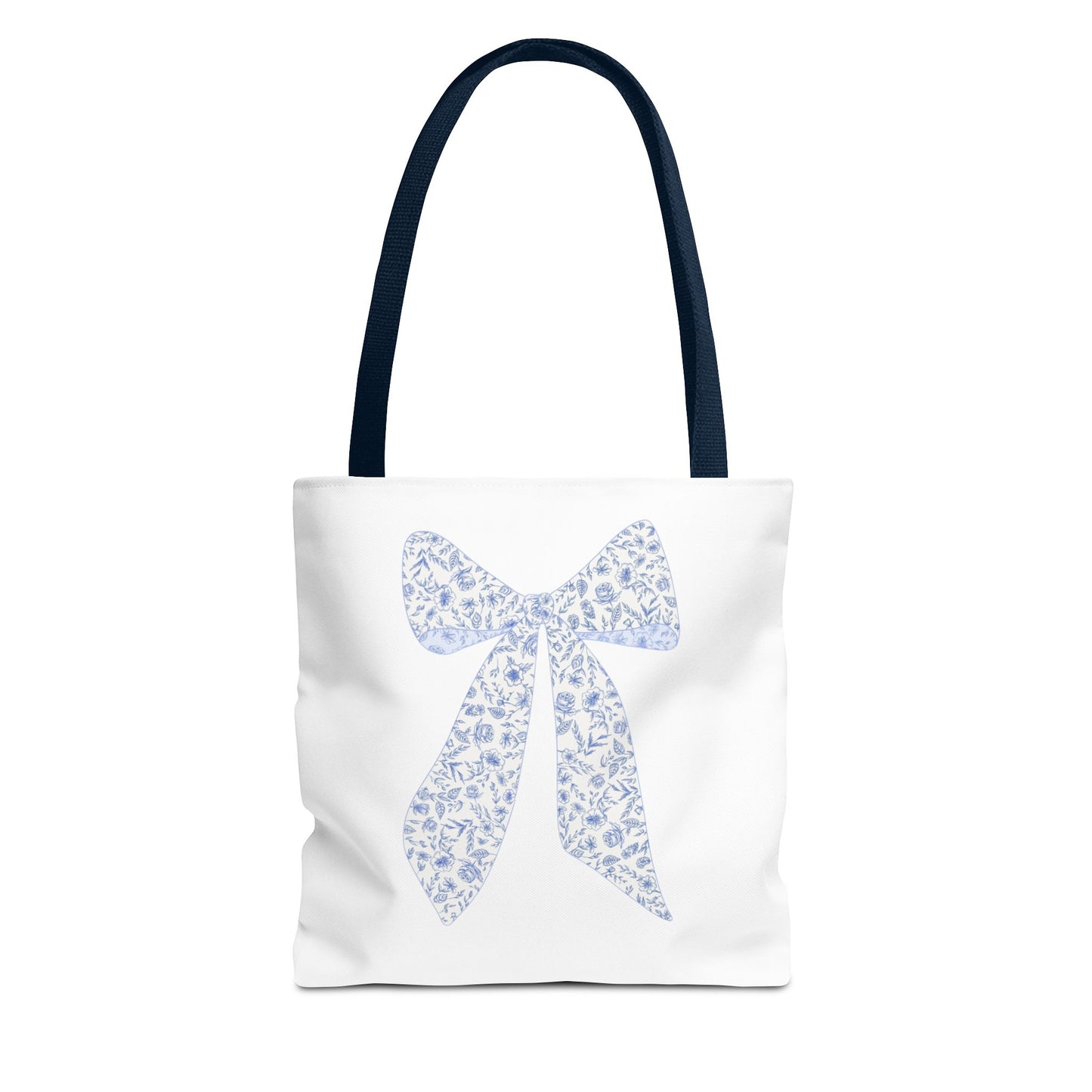 Chic Floral Bow Tote Bag - Stylish and Versatile Carry-All for Everyday Use