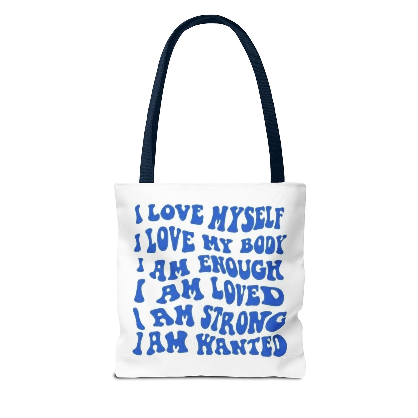 Empowering Tote Bag: Self-Love Affirmations | Canvas Carryall for Positive Vibes