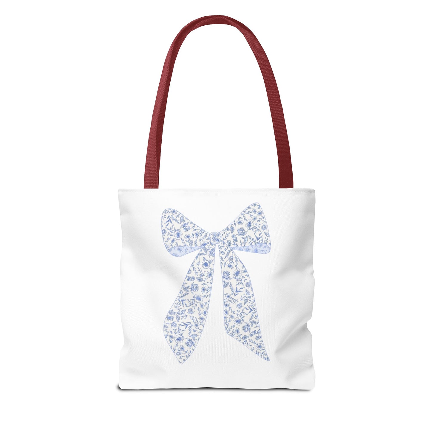 Chic Floral Bow Tote Bag - Stylish and Versatile Carry-All for Everyday Use