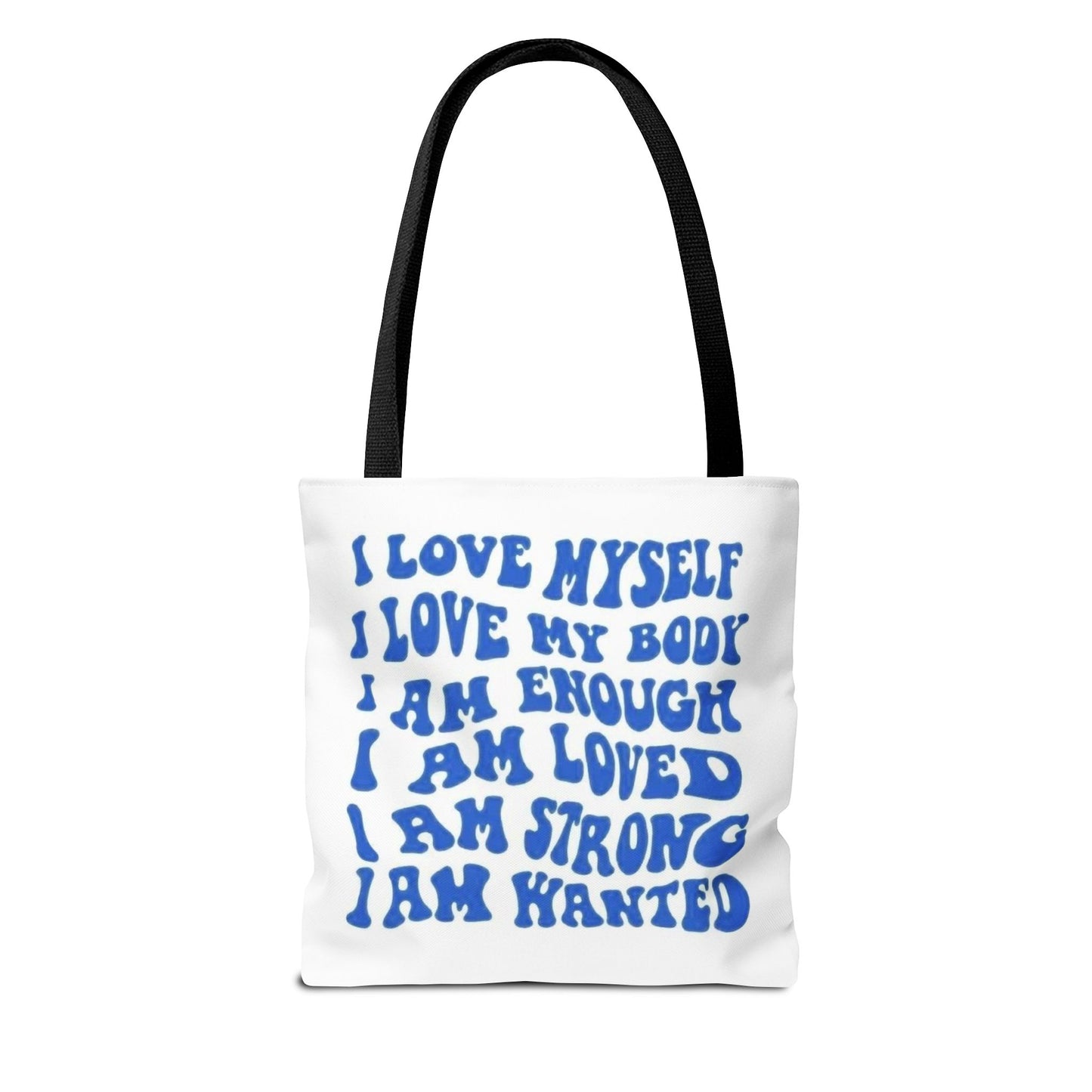 Empowering Tote Bag: Self-Love Affirmations | Canvas Carryall for Positive Vibes