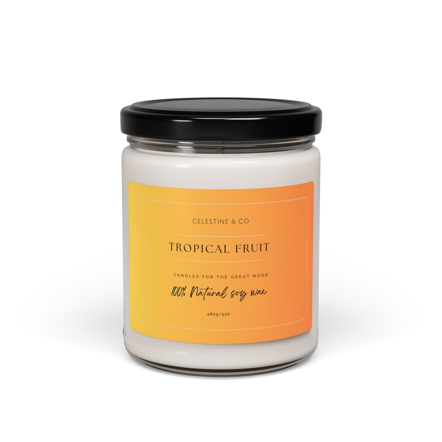 Tropical breeze scented Candle, 9oz
