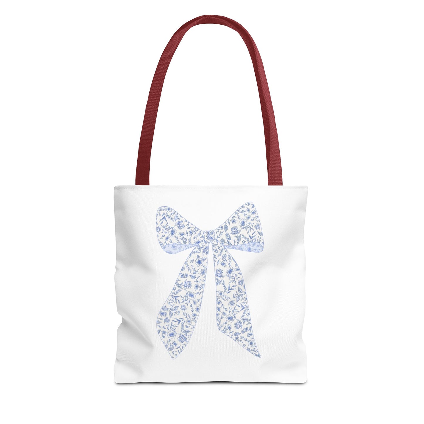 Chic Floral Bow Tote Bag - Stylish and Versatile Carry-All for Everyday Use