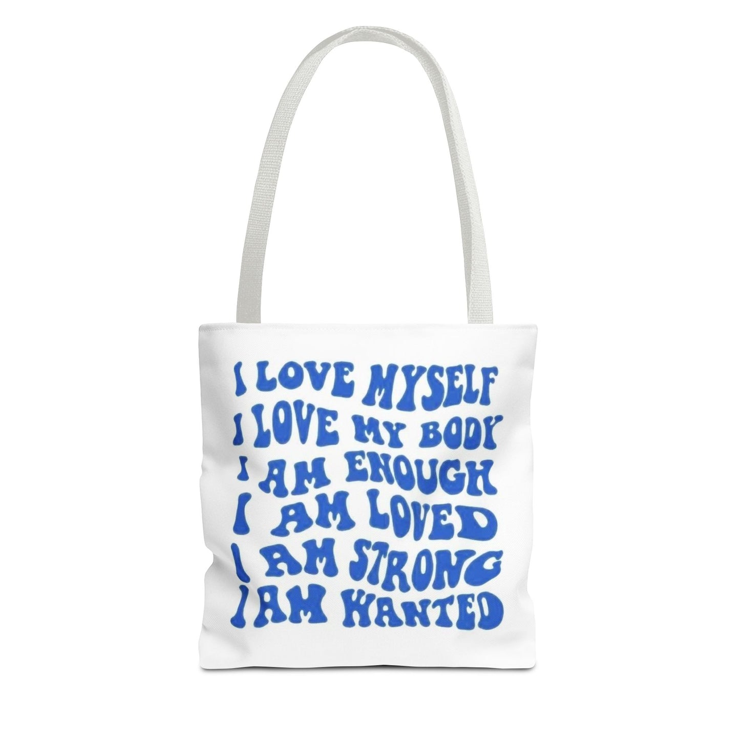 Empowering Tote Bag: Self-Love Affirmations | Canvas Carryall for Positive Vibes