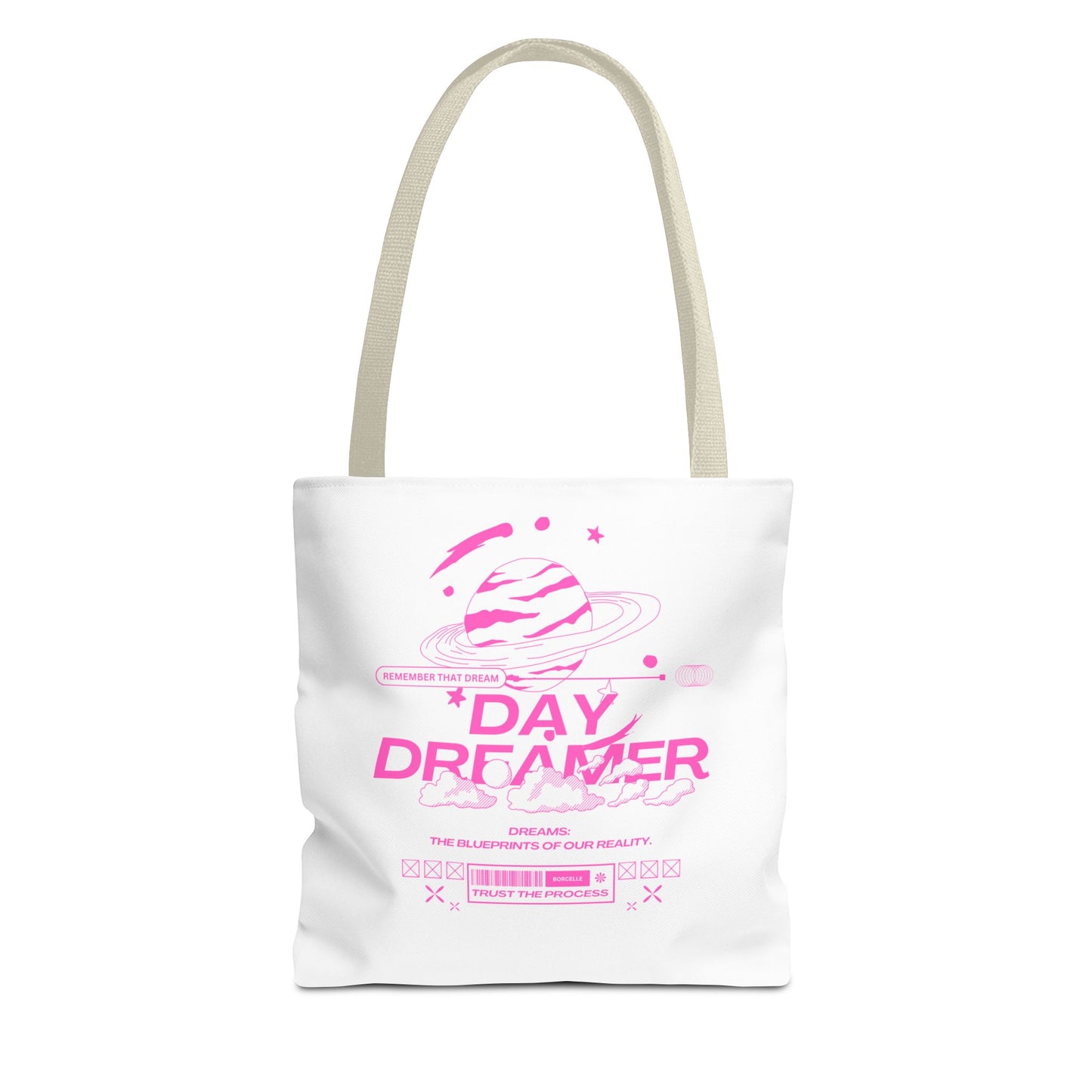 Day Dreamer Tote Bag - Inspirational Design for Dreamers and Visionaries