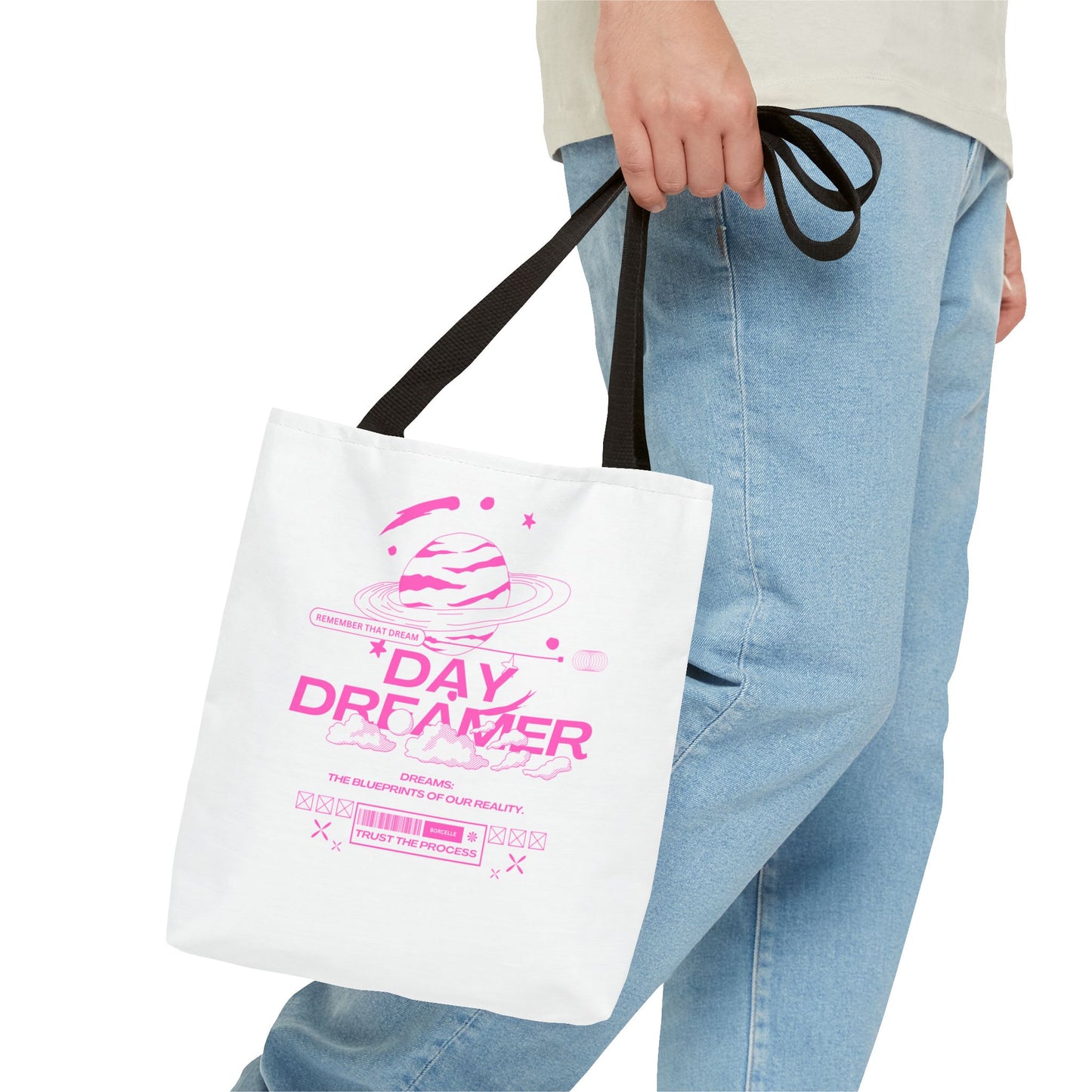 Day Dreamer Tote Bag - Inspirational Design for Dreamers and Visionaries