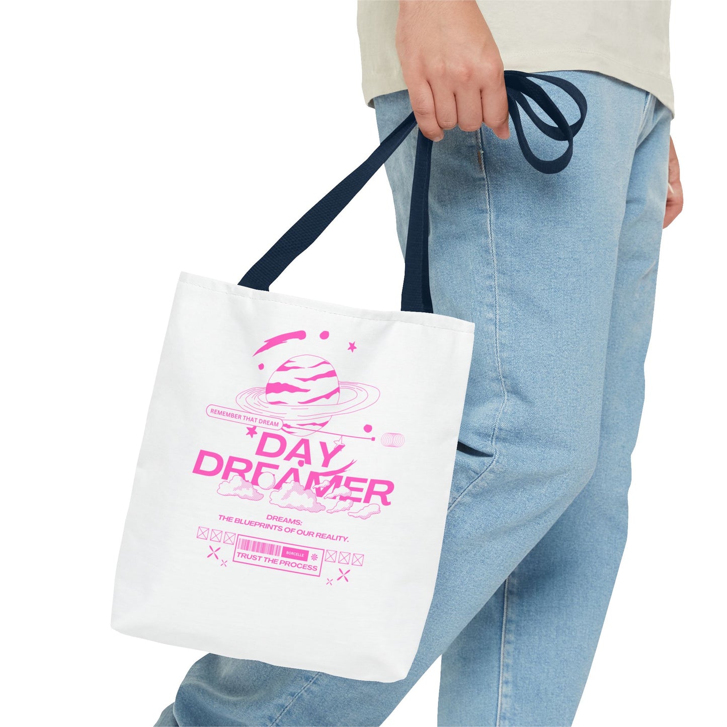 Day Dreamer Tote Bag - Inspirational Design for Dreamers and Visionaries