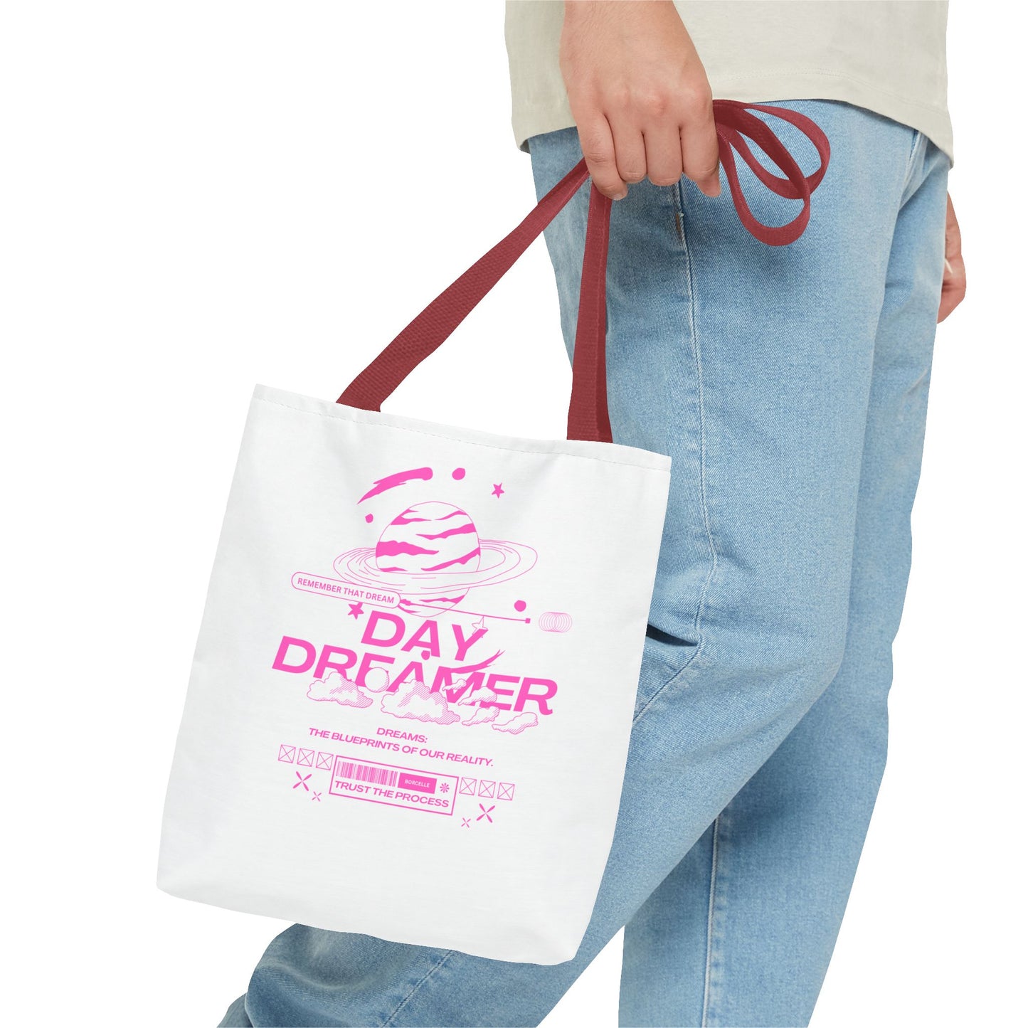 Day Dreamer Tote Bag - Inspirational Design for Dreamers and Visionaries